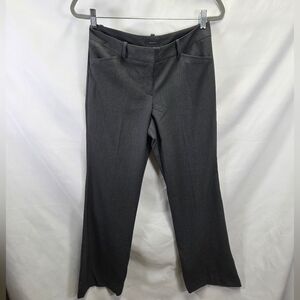 Worthington Womens Dress Pants Size 6P Modern Fit Gray
